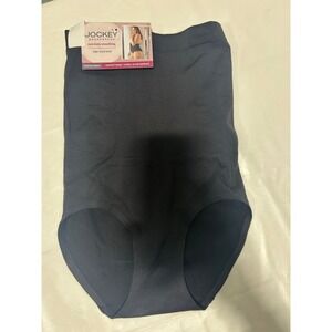 Jockey Generation Black High Waist Brief Core Body Smoothing Shapewear Medium